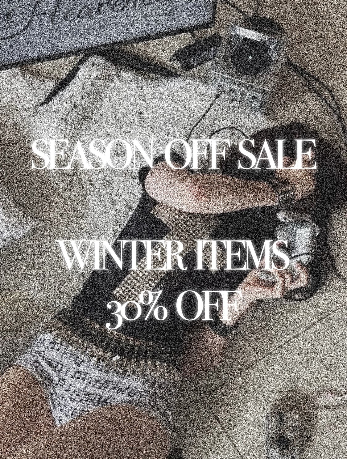WINTER ITEMS 30% OFF 상품이미지1