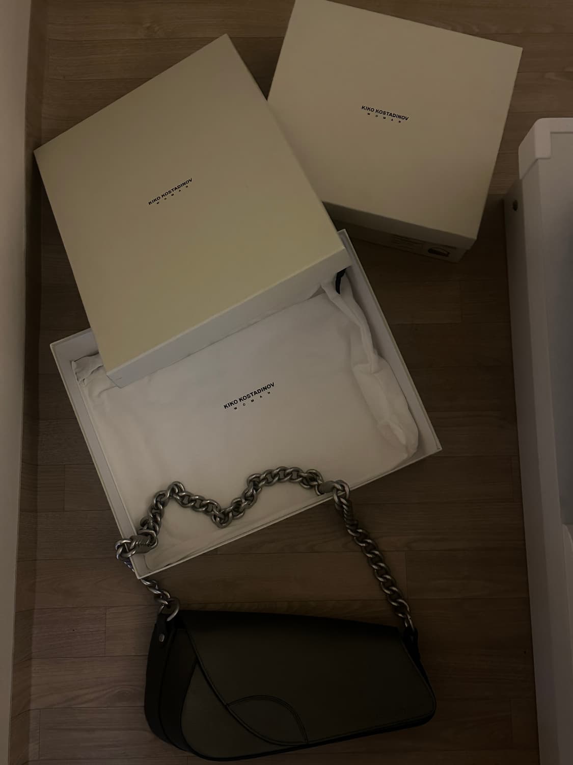 Kiko kostadinov Large Chain Trivia Bag  상품이미지3