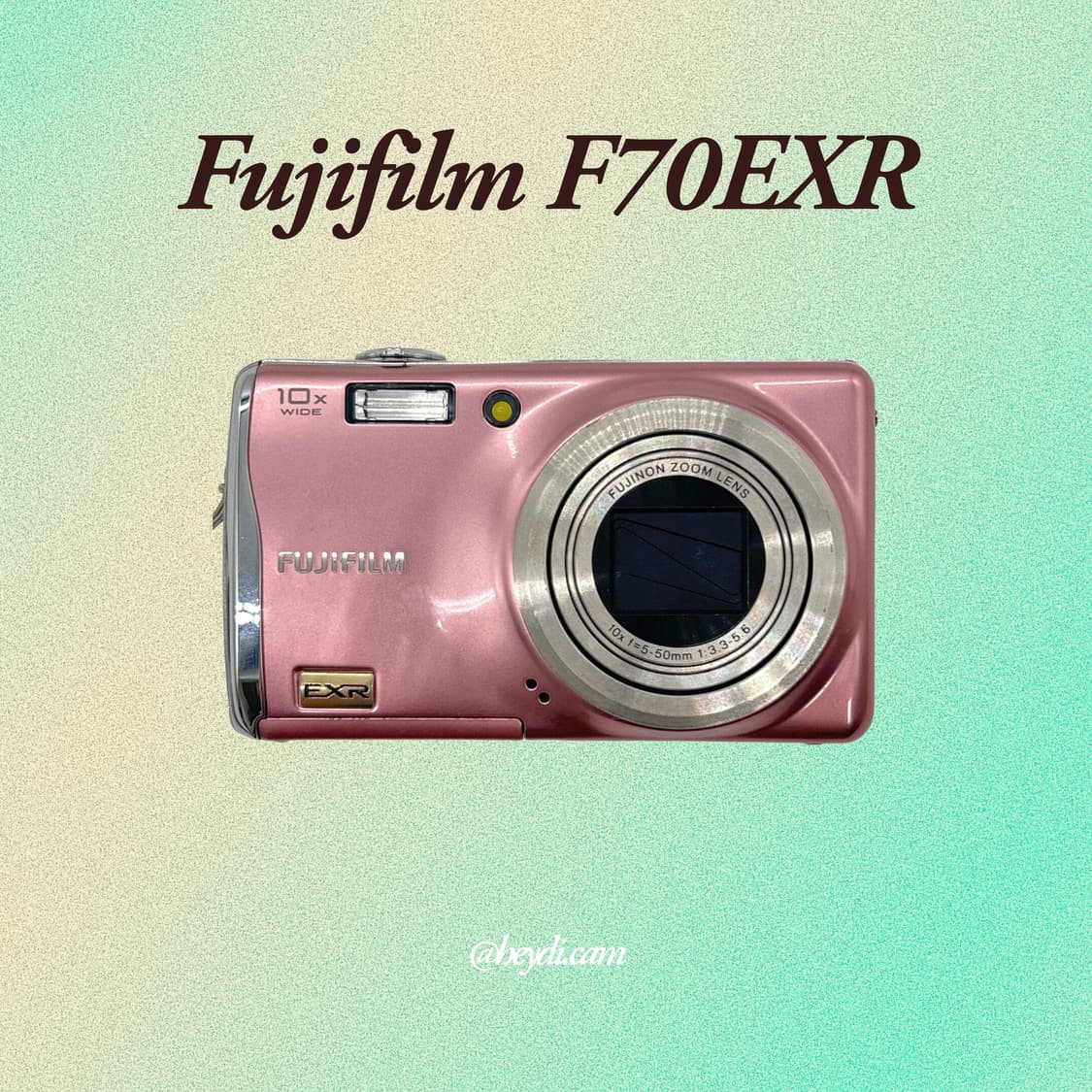 (아일릿원희) 후지 F70EXR(fuji F70EXR) 핑크 상품이미지1