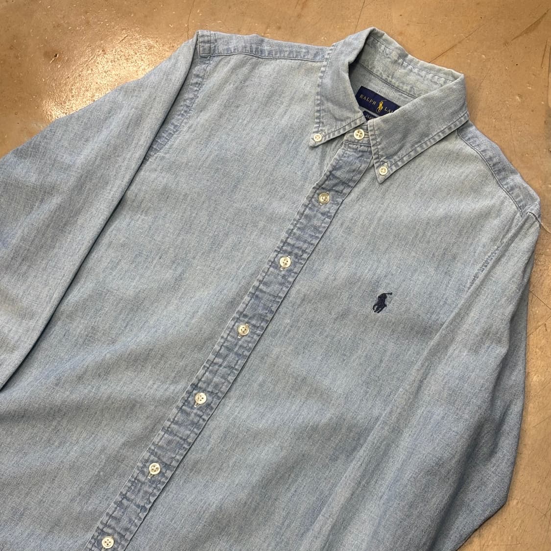 S 폴로랄프로렌 샴브레이 셔츠 상품이미지1
