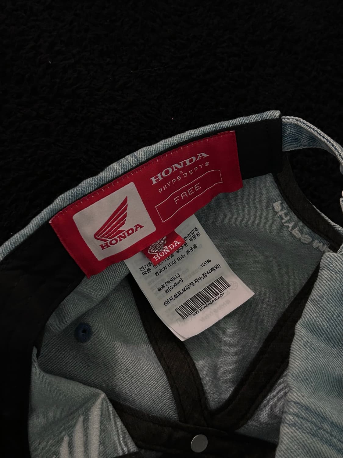 Honda Denim Cap 상품이미지5