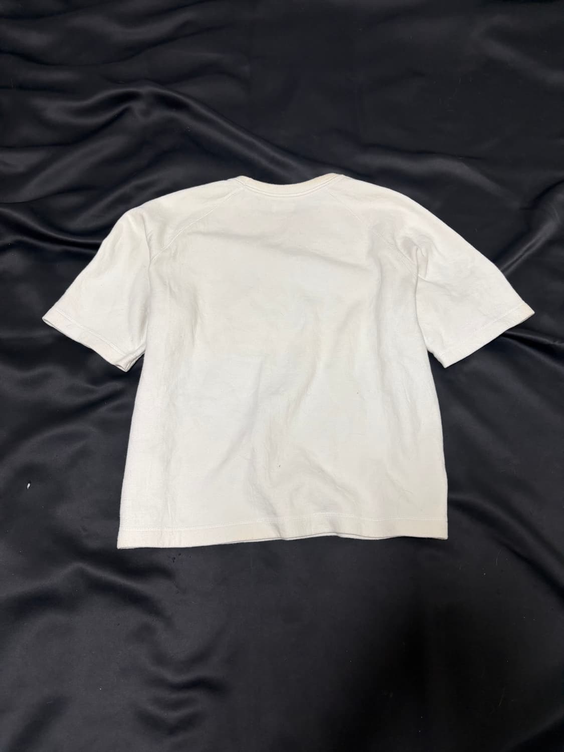 “Number (n)ine” Logo Print White Tee 상품이미지8