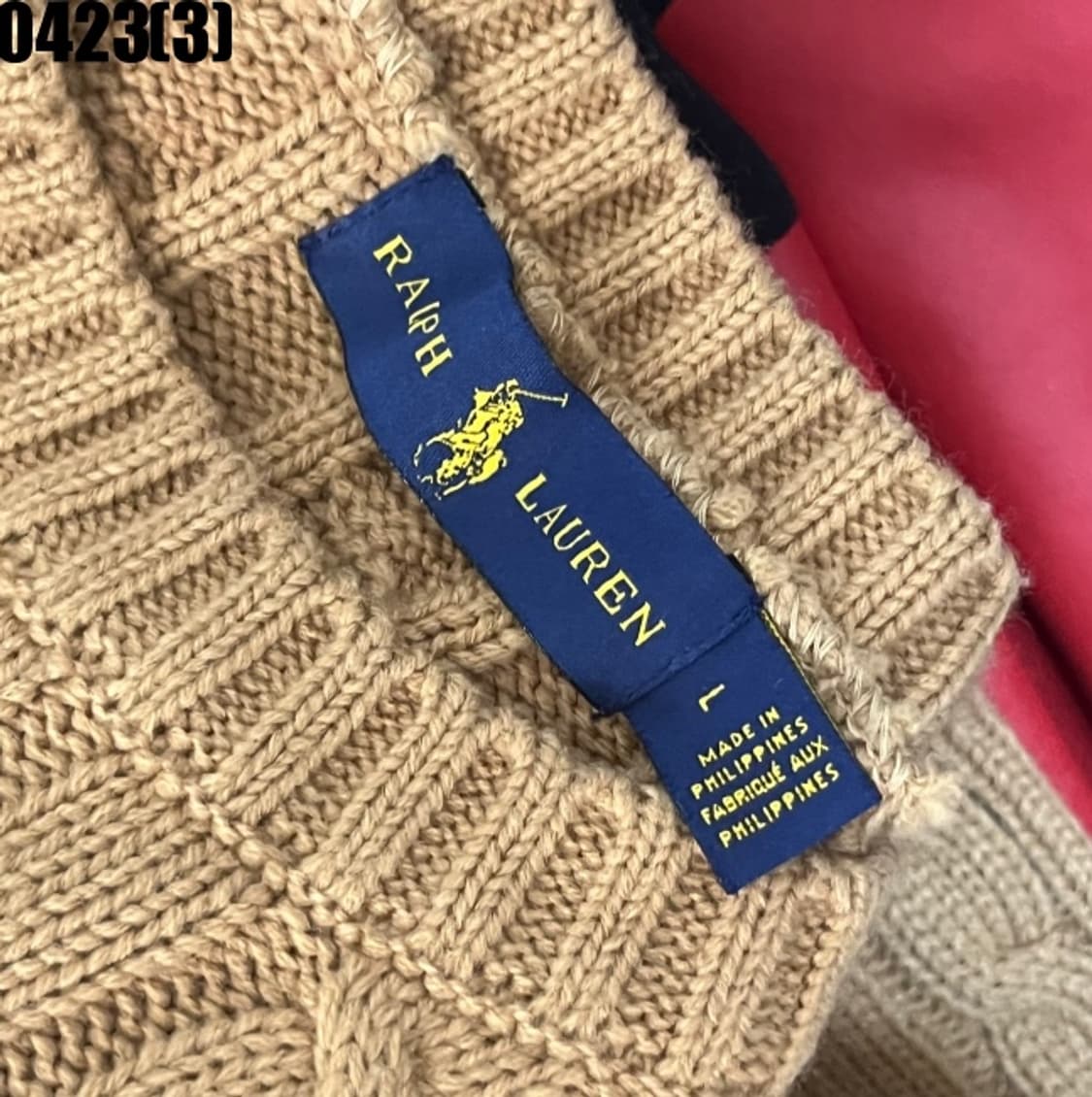 랄프로렌 케이블니트 상품이미지2