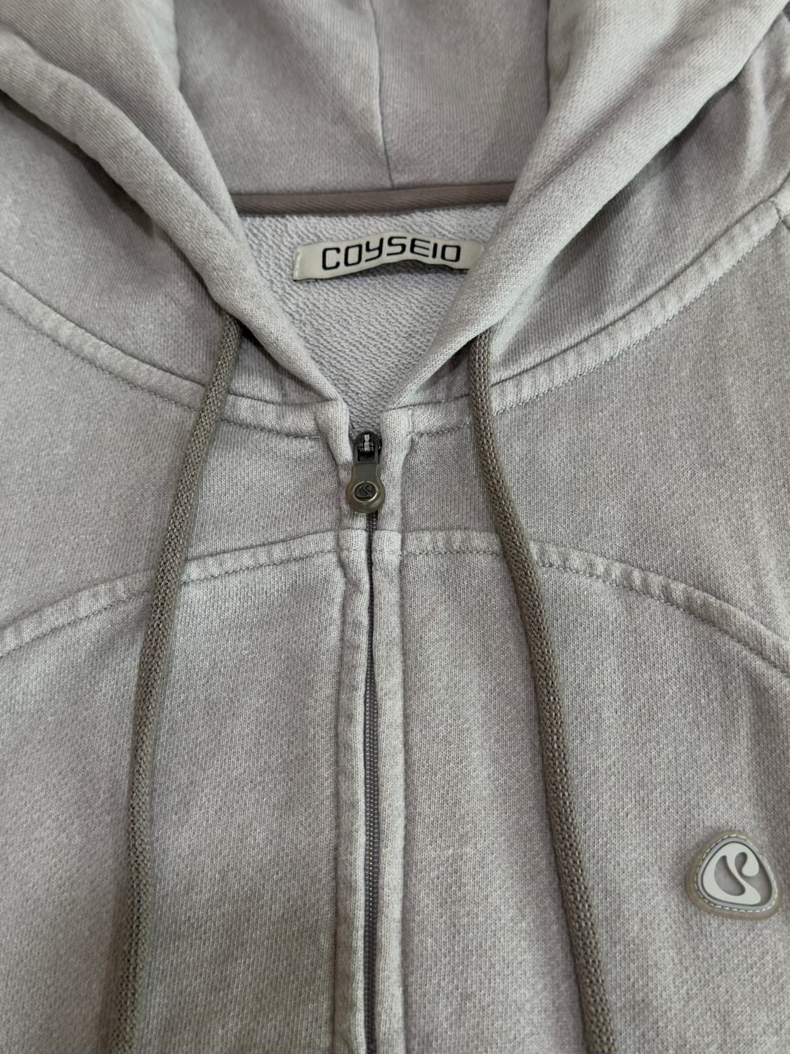 코이세이오 스트링 포켓 후드집업 샌드 상품이미지6