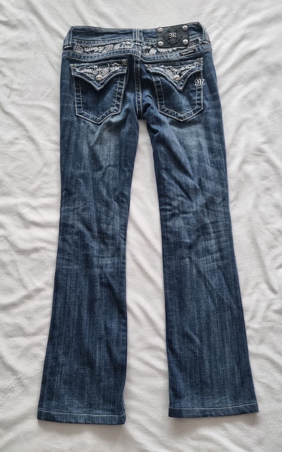 미스미 y2k 펑크 부츠컷 팬츠 상품이미지2