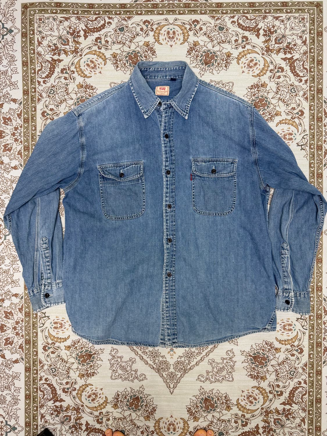 Levi's 웨스천 데님셔츠 라지 105추천 상품이미지2