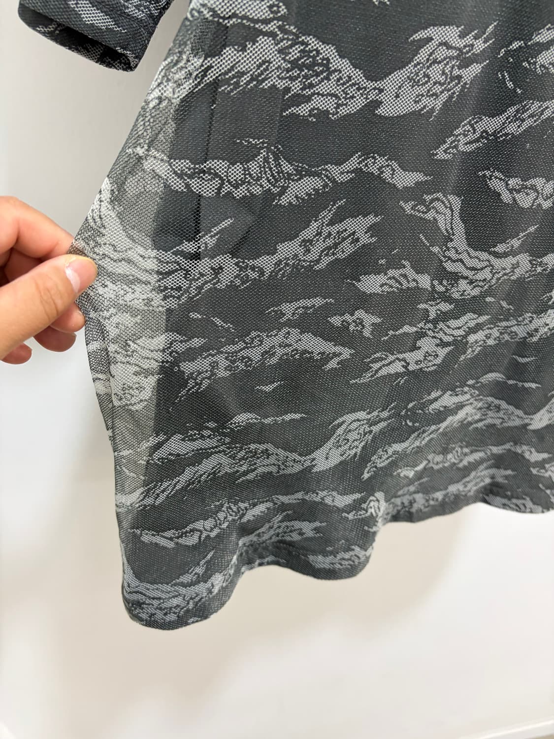 WARNING 카모 레이러드 반팔티셔츠 상품이미지5