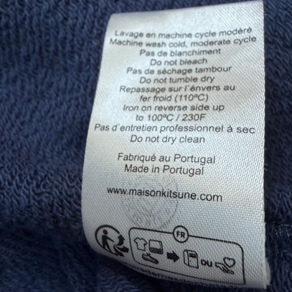 메종키츠네 칠렉스 패치 레귤러 맨투맨 LM00303KM0001 상품이미지5