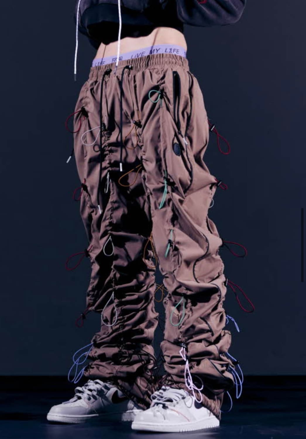 99%IS 바조우 곱창팬츠(브라운) 상품이미지2