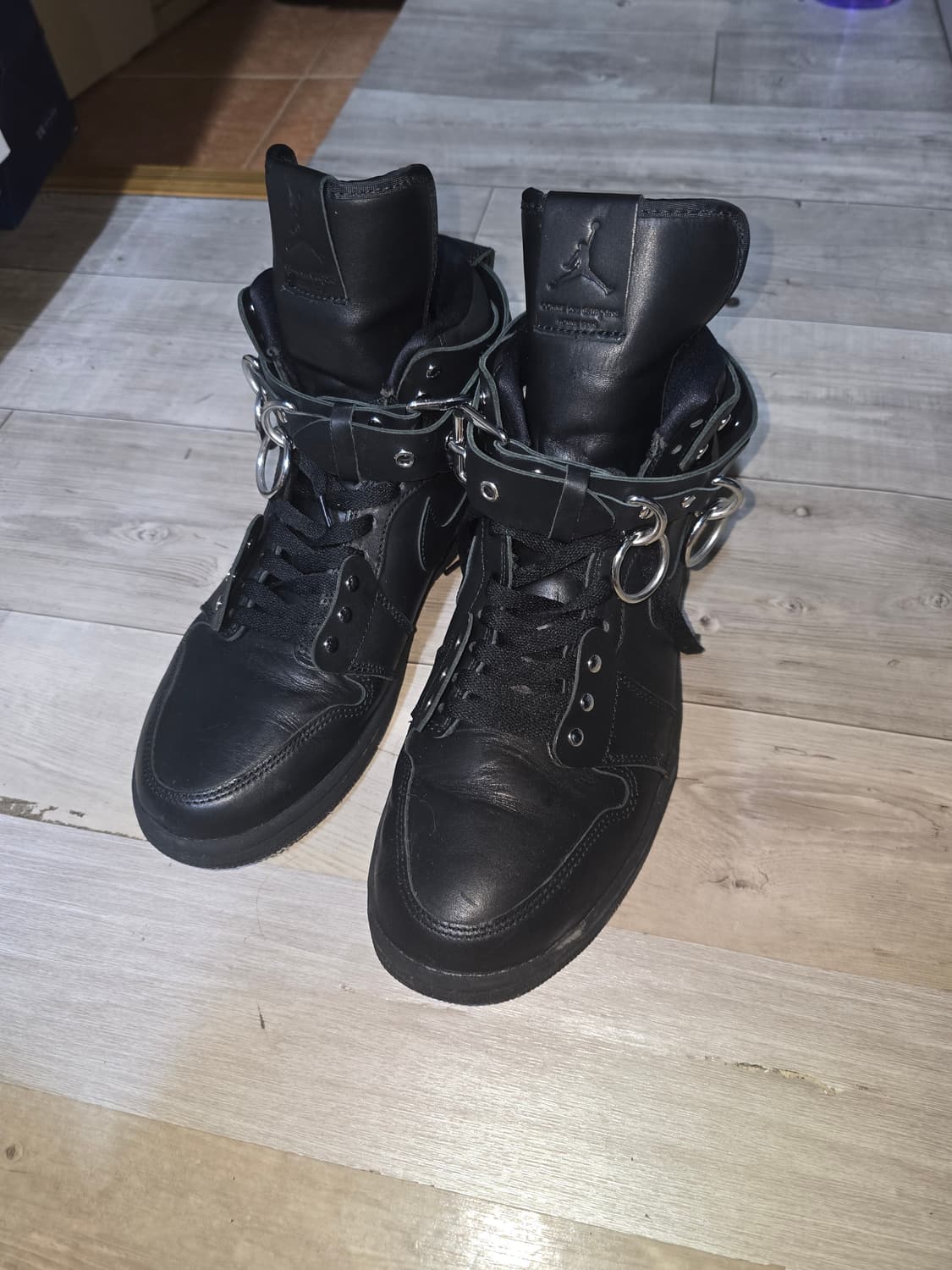 꼼데가르송 옴므플러스 조던 블랙 285사이즈 상품이미지1