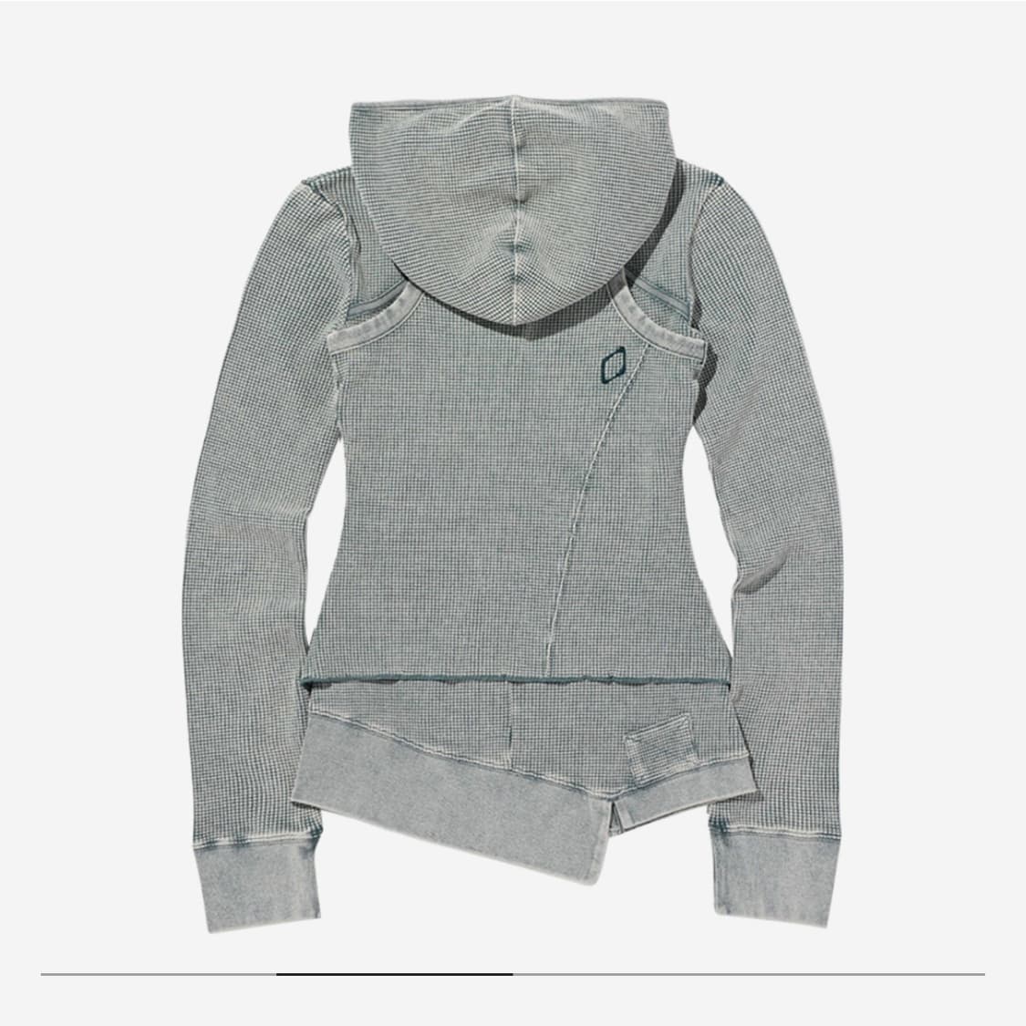 미스치프 레이어드 후드 카키 M 상품이미지2