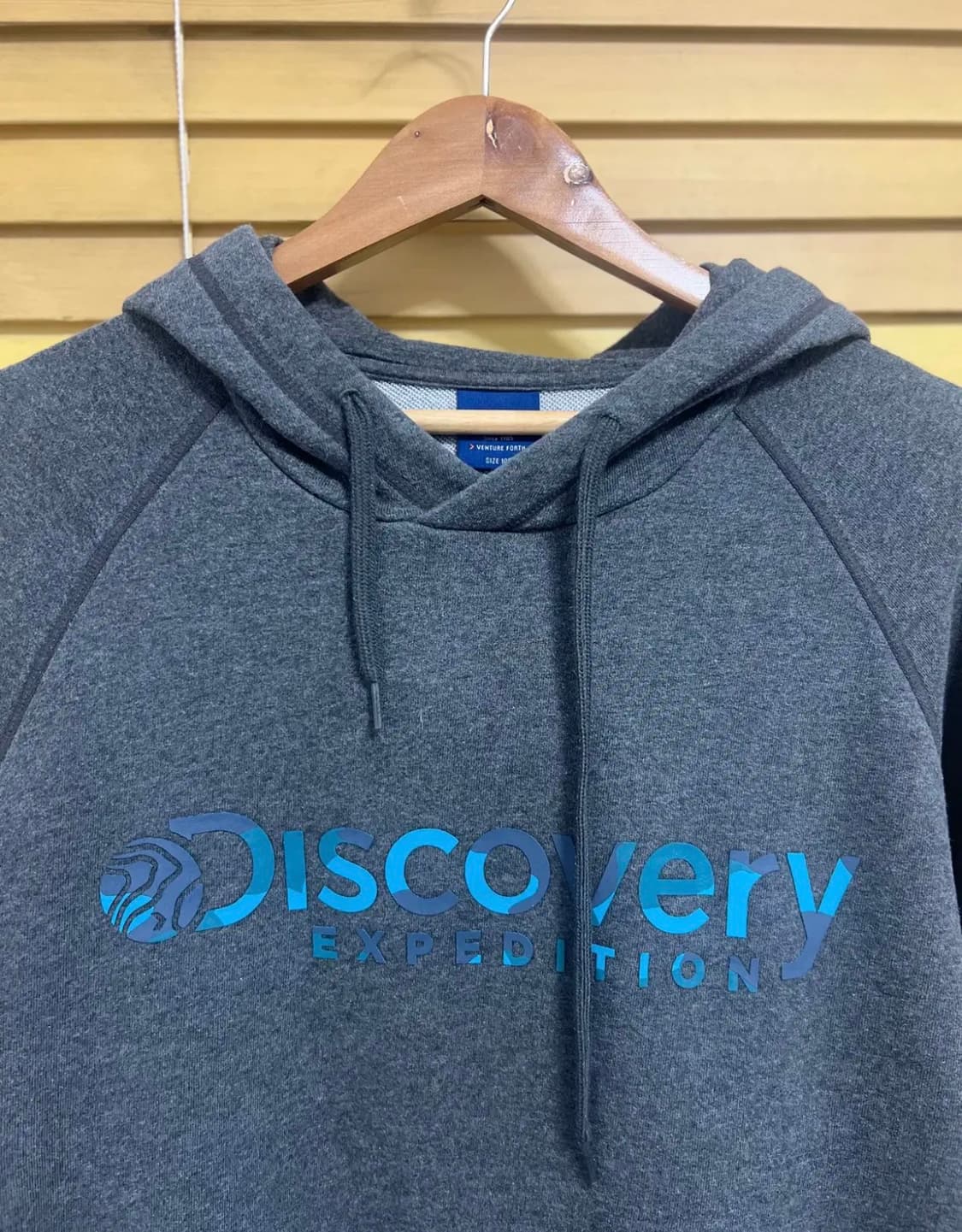 디스커버리 남성 그레이후드티셔츠 105 상품이미지1