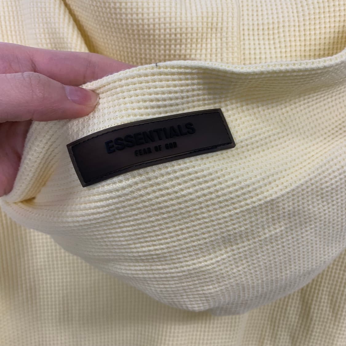 피어오브갓 에센셜 와플 니트 후드티  상품이미지6