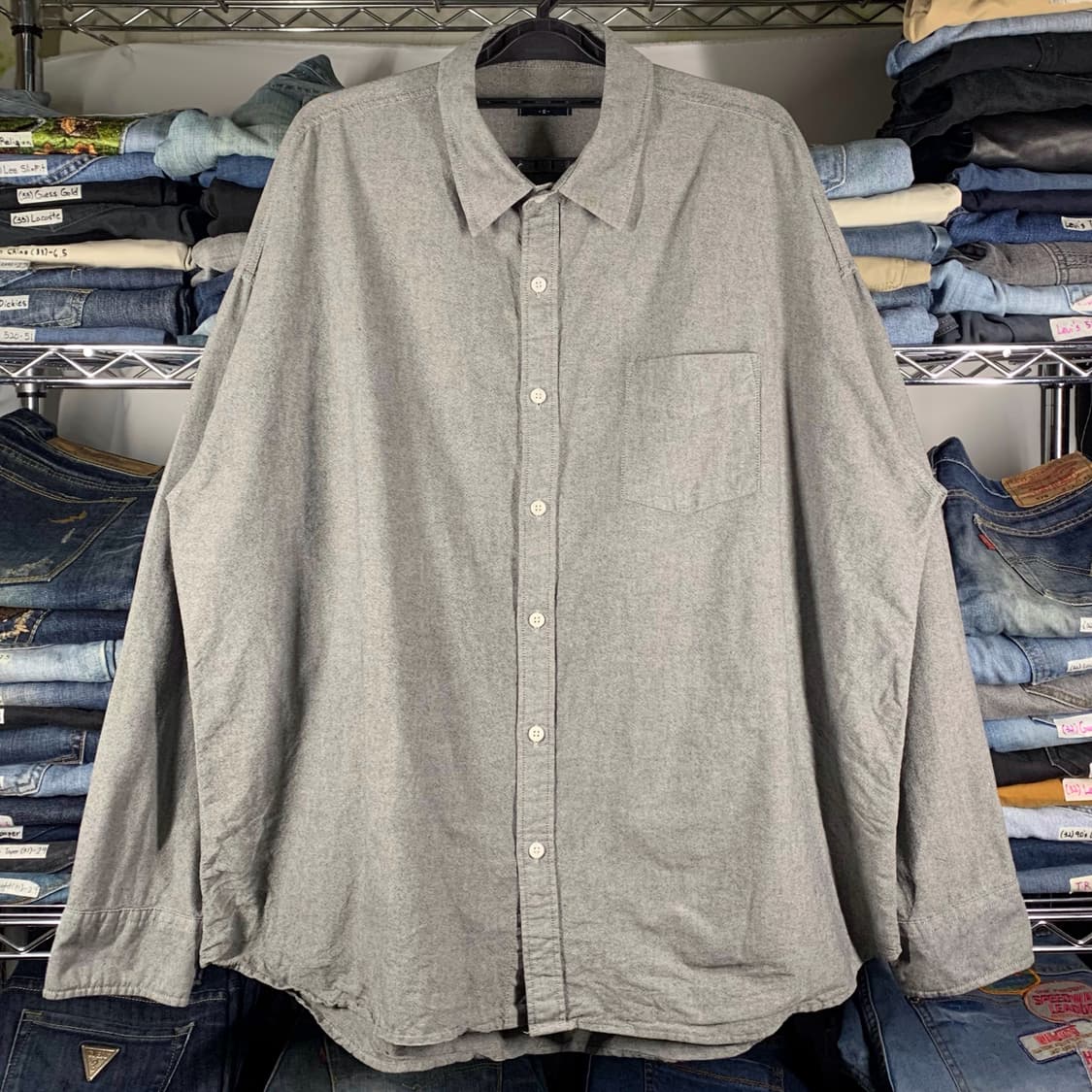 [표기 S, 실측 M] 테이크이지 루즈핏 셔츠 상품이미지2