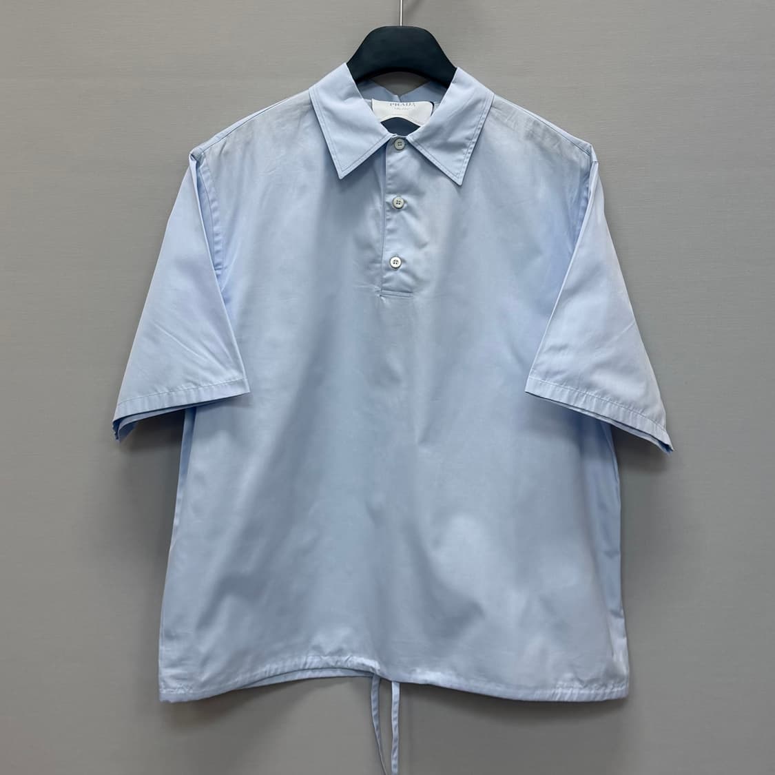 프라다 삼각로고 숏슬리브 코튼 셔츠 ( 100 ) 상품이미지1