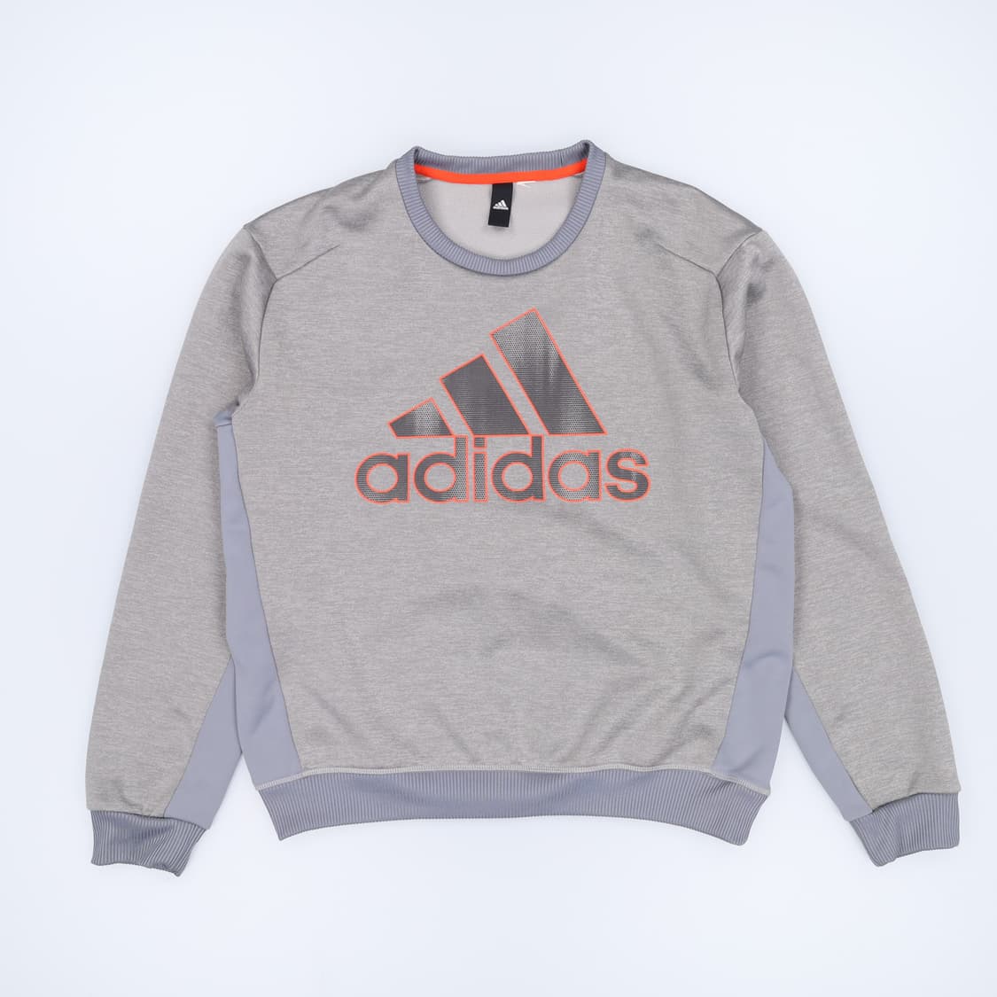 [L~XL] 아디다스 삼각 빅로고 크루넥 기능성 맨투맨 3954 상품이미지1