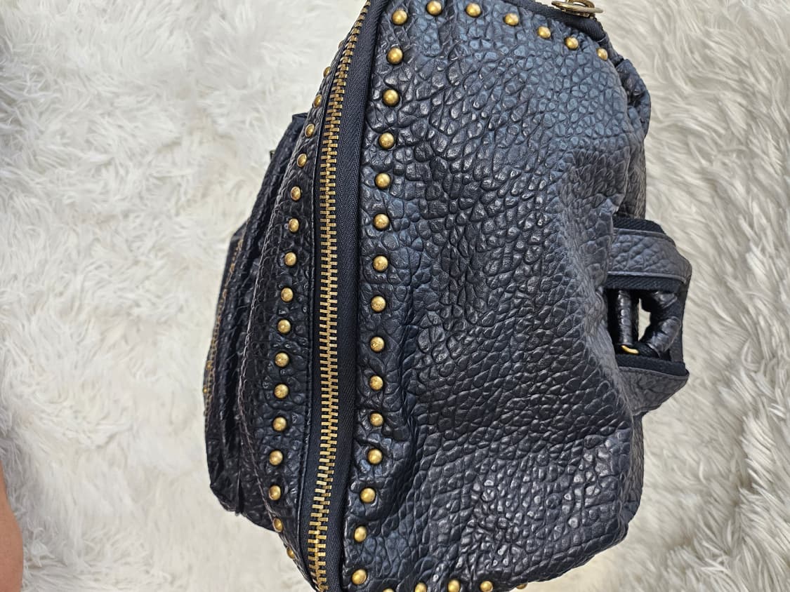 여성 비나티지 폴로 랄프로렌 데님 & 서플라이 인조 가죽 백팩 상품이미지5