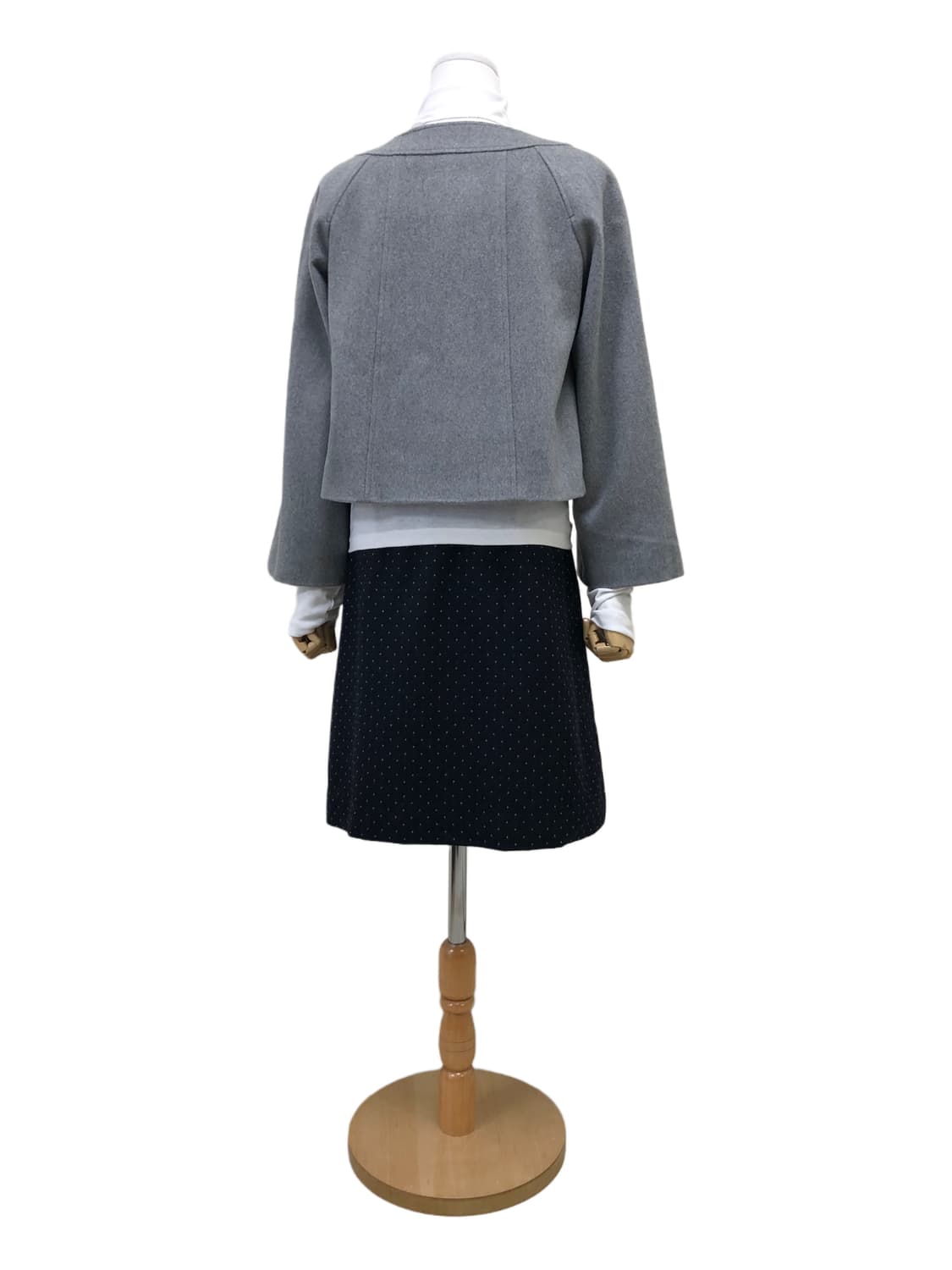 reflect 회색 노카라 자켓 상품이미지6