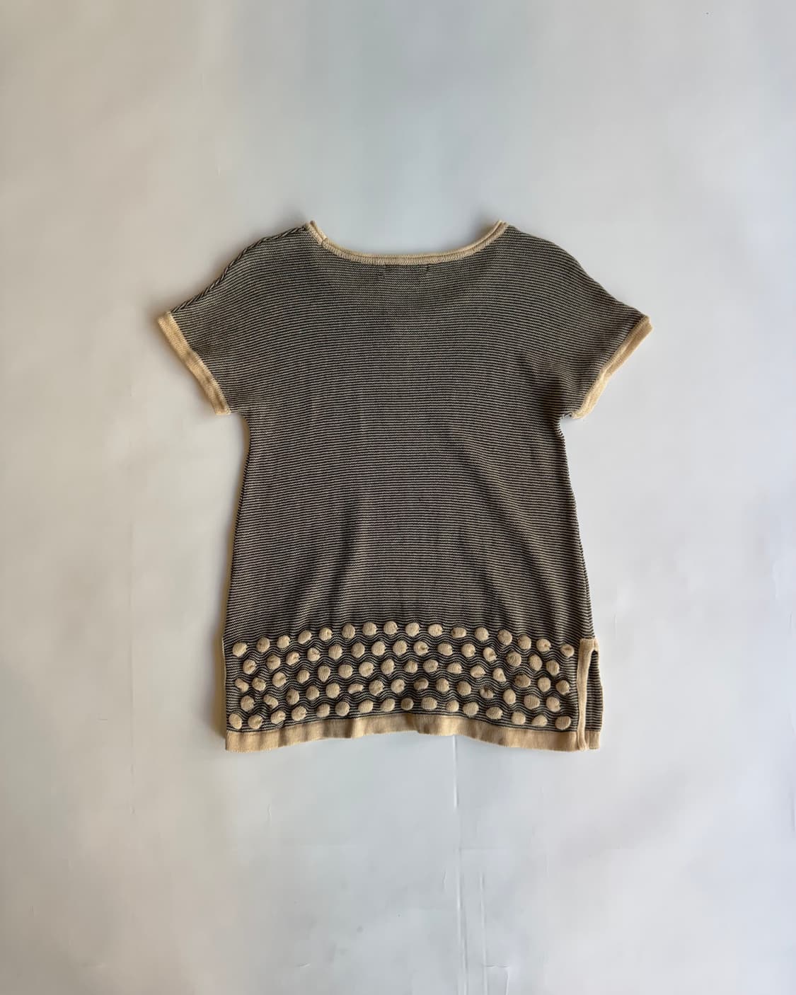 Horizontal Striped Knit Top 상품이미지2