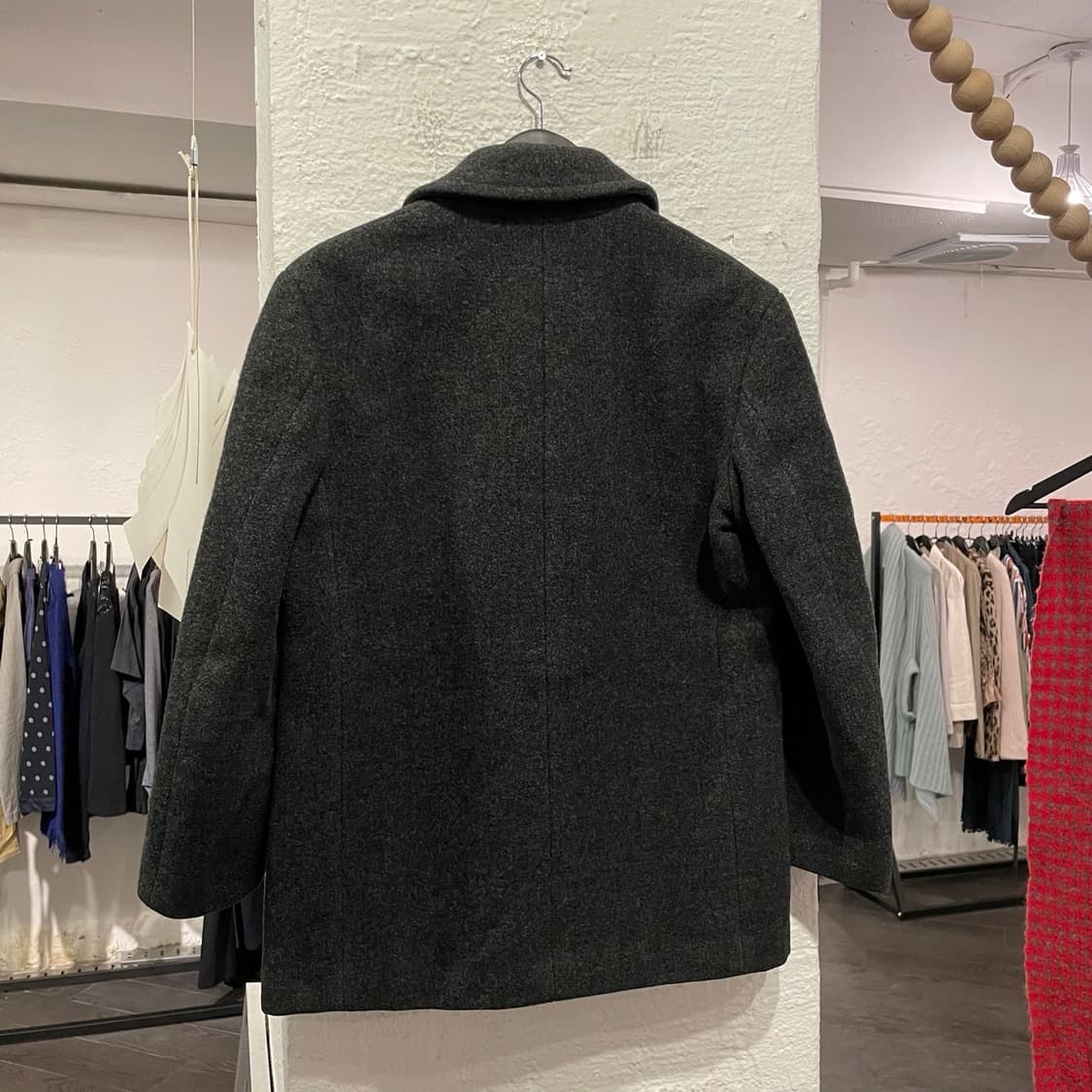 꼼데가르송 피코트 그레이 상품이미지4