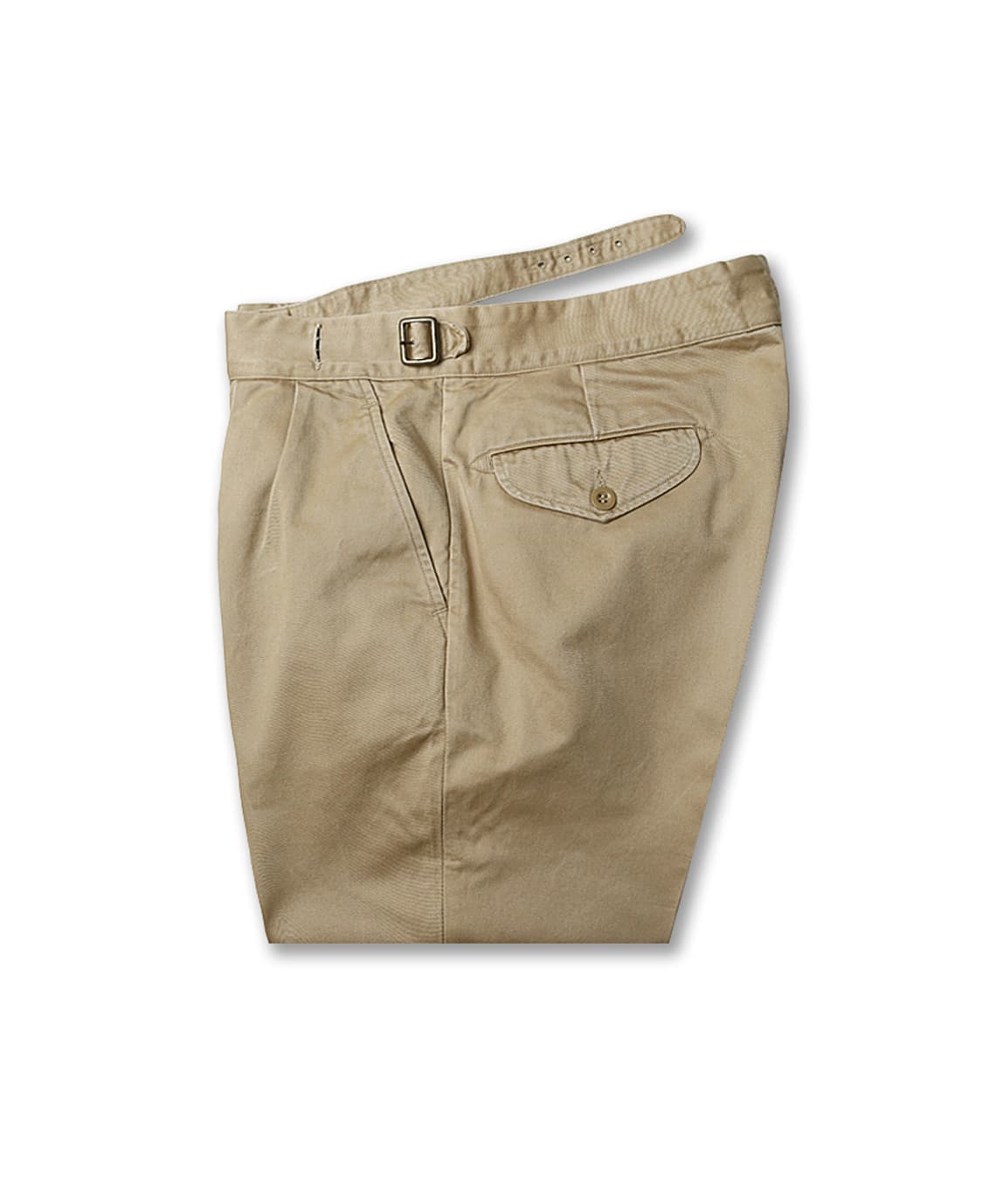 케네스 필드 [Kenneth Field] 베이지 코튼 테이퍼드 구르카팬츠 상품이미지1