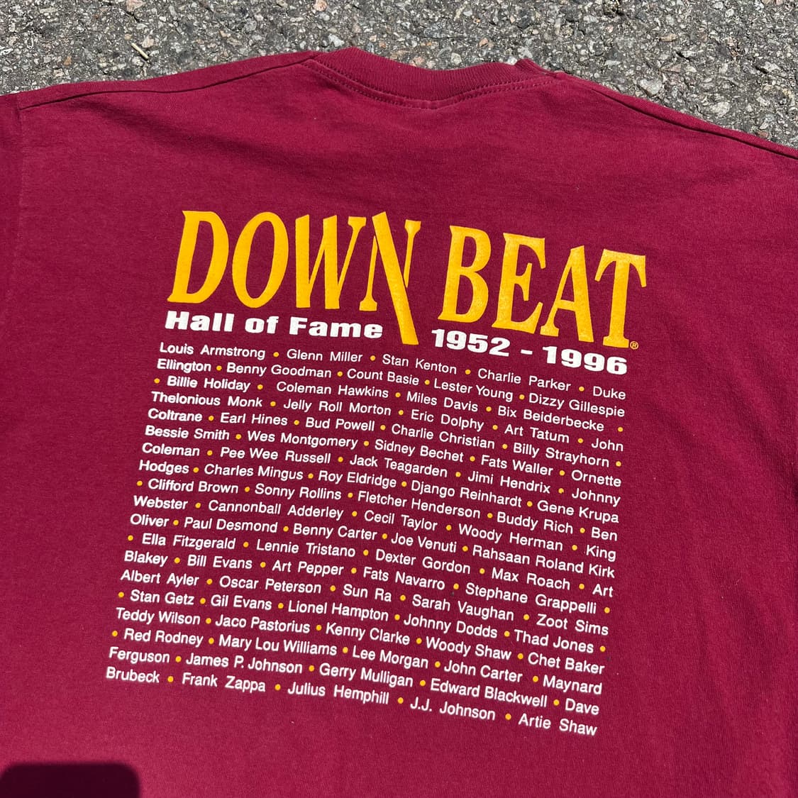 90’s DownBeat Magazine Jazz T-Shirt 상품이미지6