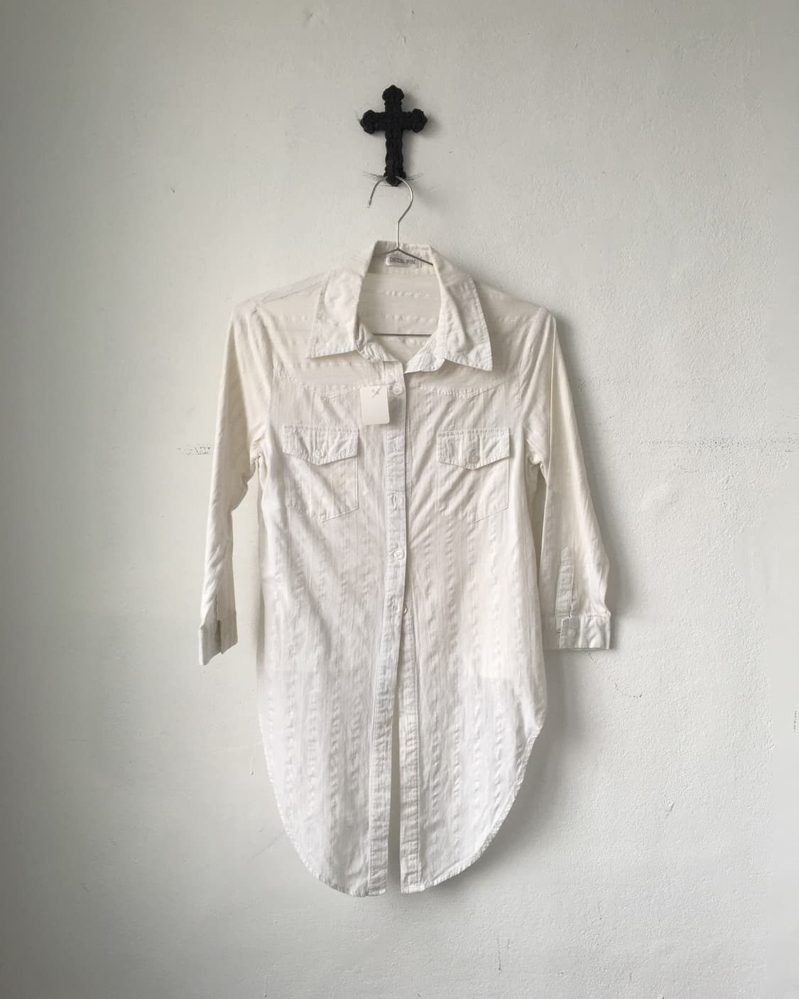 Pattern tied shirt 상품이미지2