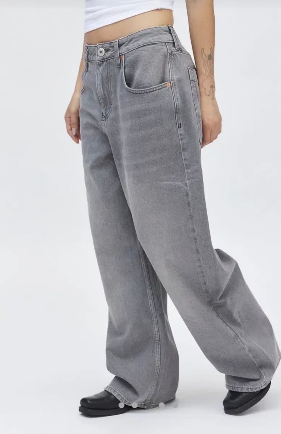 28) 새상품 BDG 와이드 데님 상품이미지4