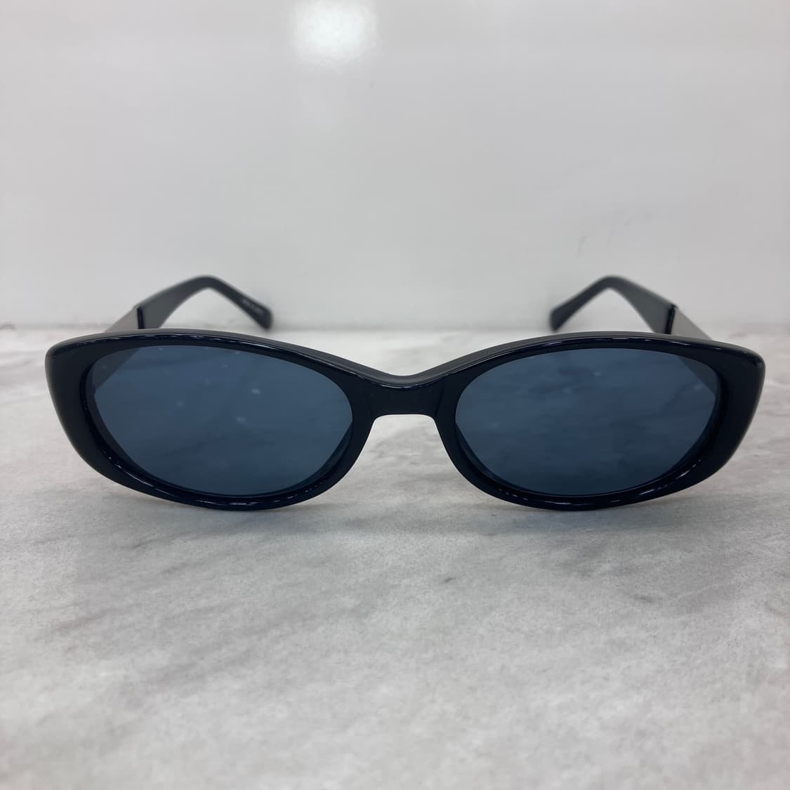 D12 보이런던 BOYLONDON 블랙 실버 오벌 콤비 선글라스 상품이미지6