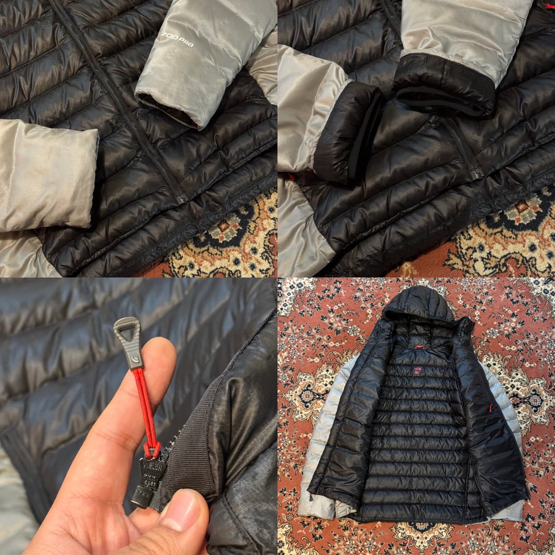 노스페이스 경량패딩 아이언 자켓 실버 (XL) 상품이미지9