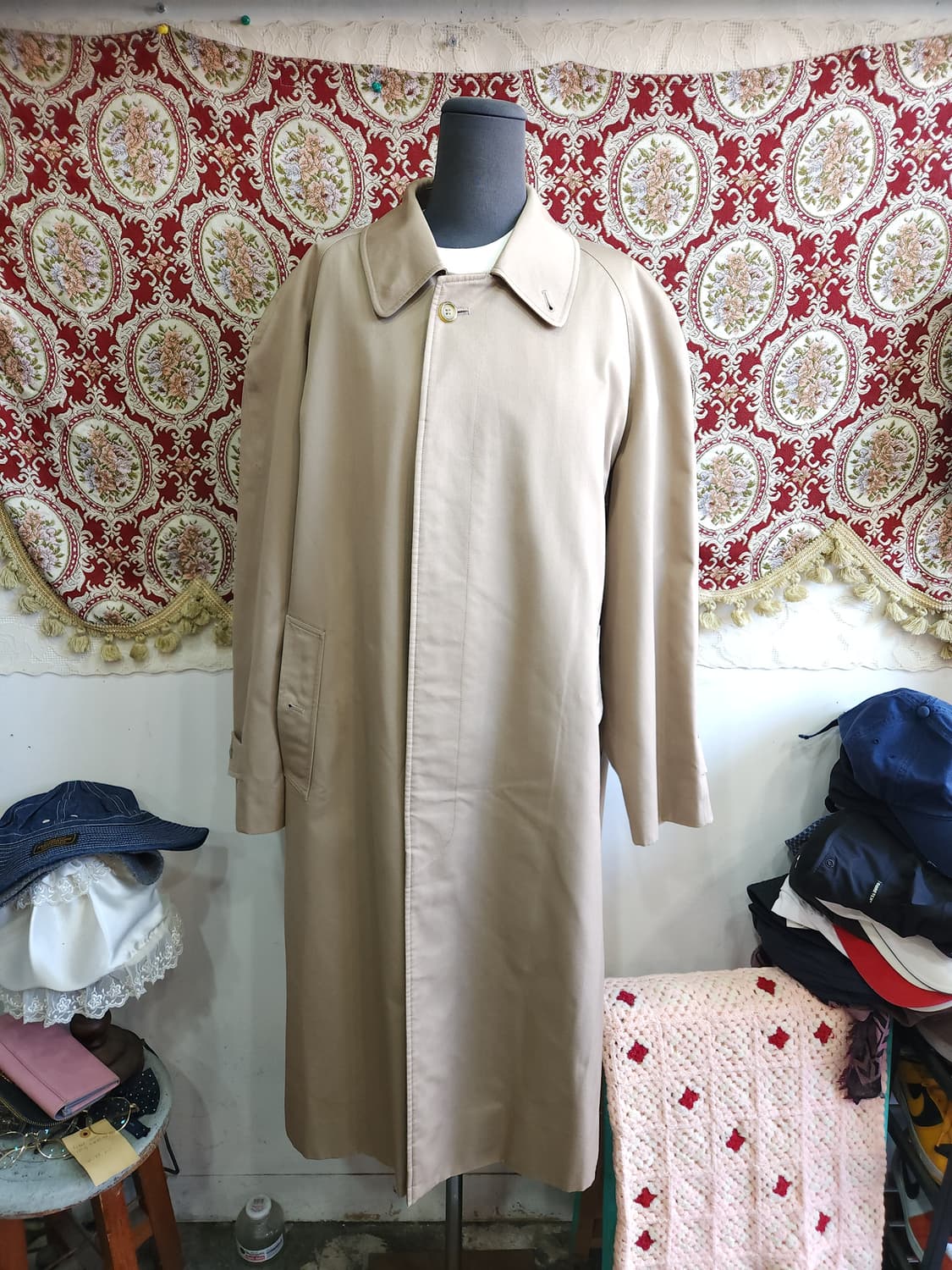 버버리 90s 발마칸 싱글 코트 내피포함

 상품이미지1