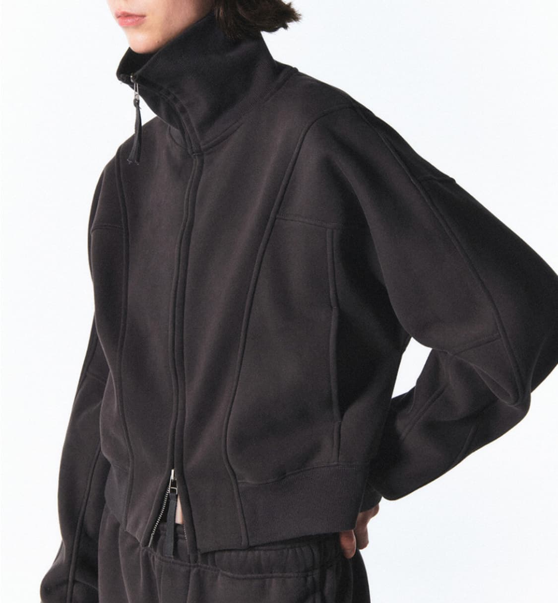 파르티멘토 트레이닝 져지 차콜 상품이미지1