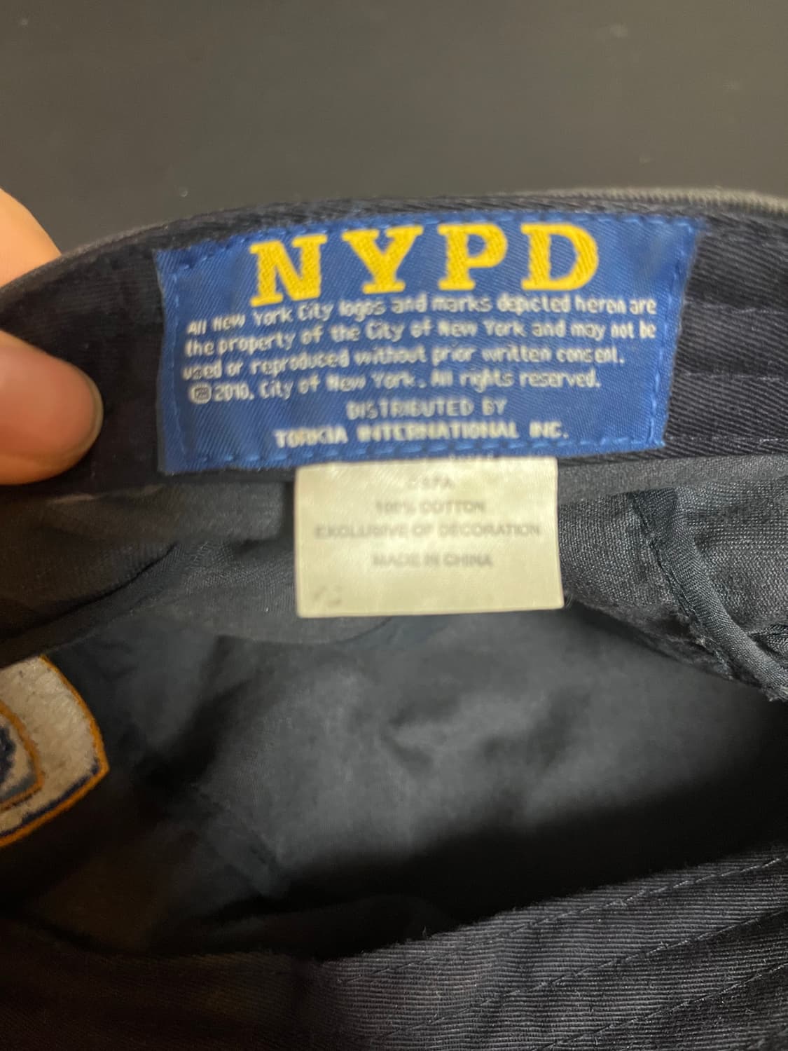 NYPD army cap 상품이미지4