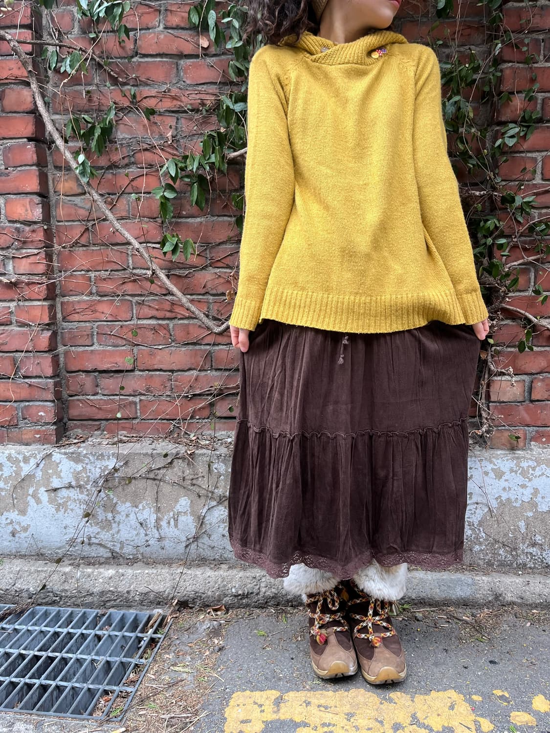 브라운 데일리무드 캉캉 스커트 상품이미지4