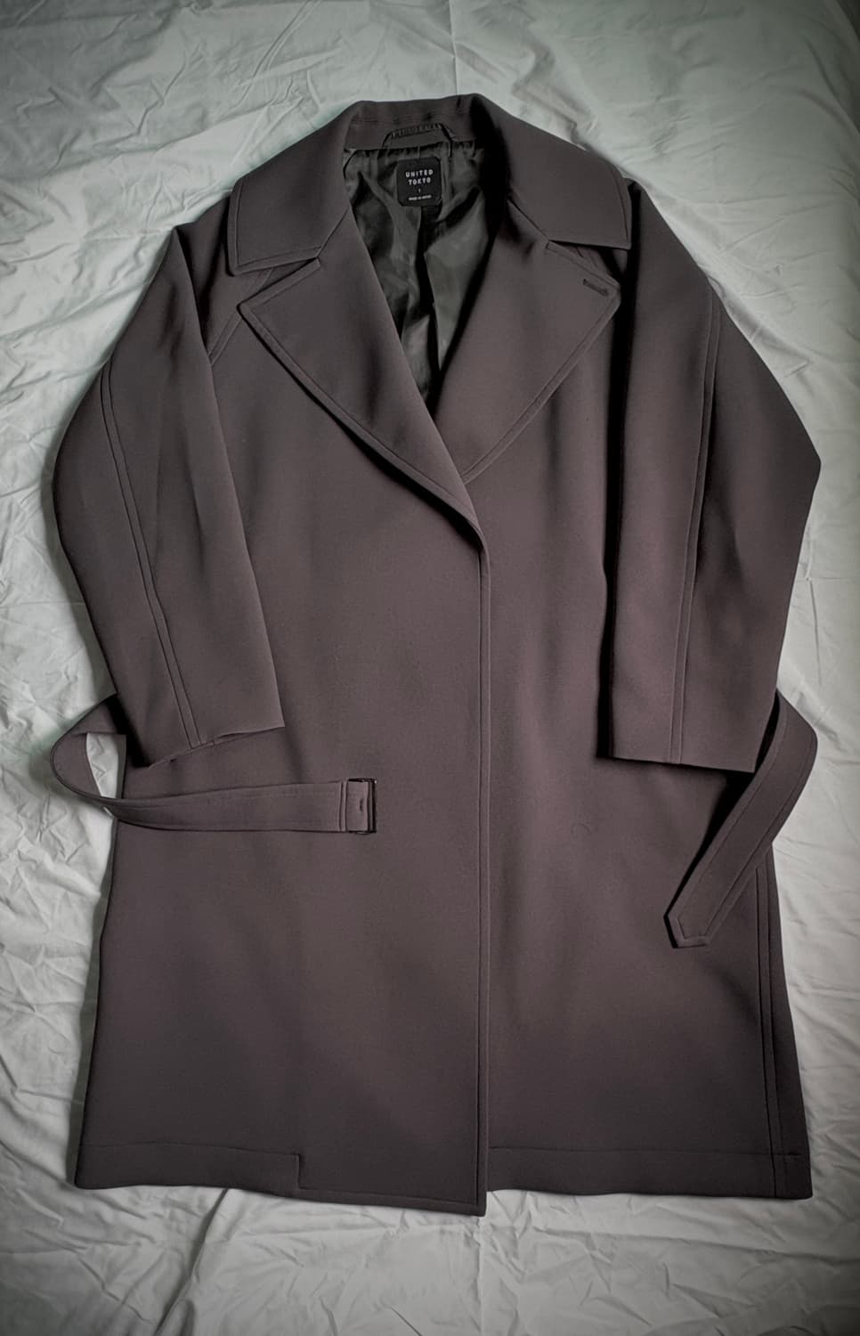 유나이티드도쿄 트렌치코트 다크그레이 상품이미지2