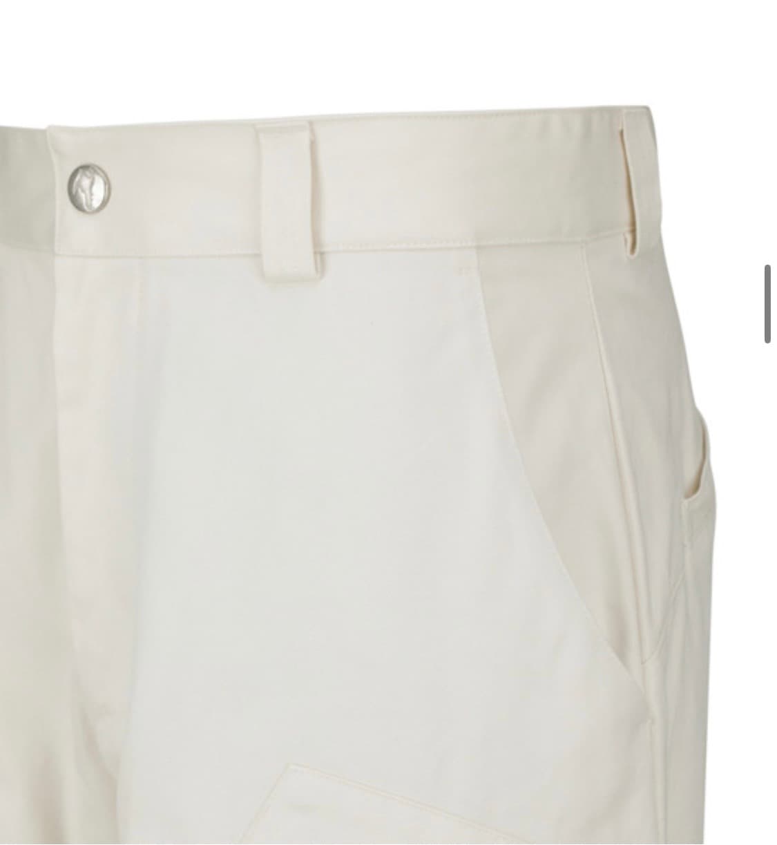 [L]프리커 더블니 카펜터 팬츠 화이트 freker 상품이미지3