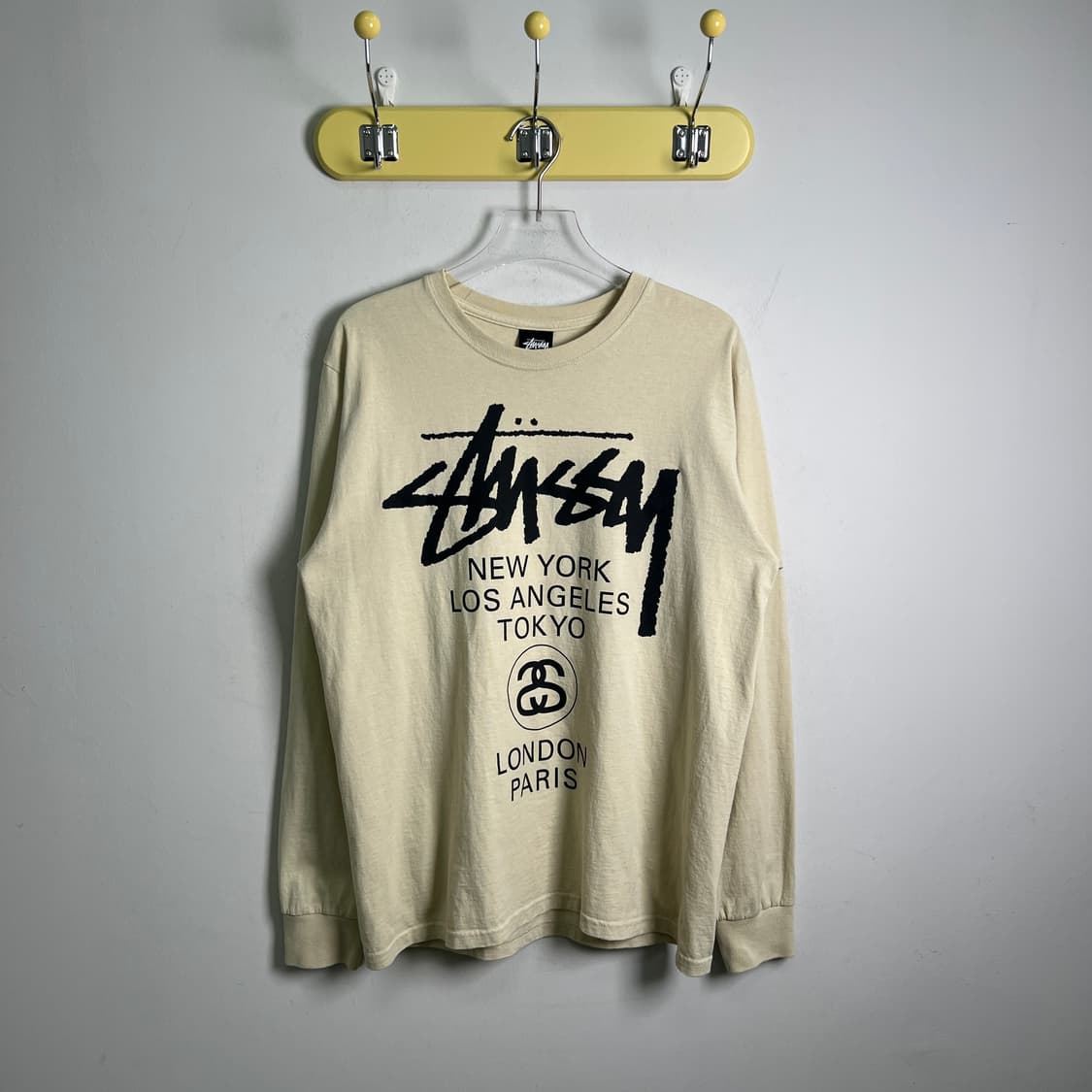 Stussy 스투시 월드투어 롱슬리브 티셔츠 M 상품이미지1