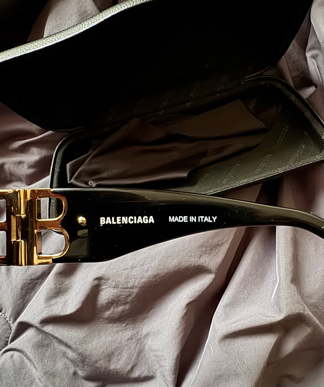 발렌시아가 다이내스티 렉탱글 선글라스 블랙 상품이미지5