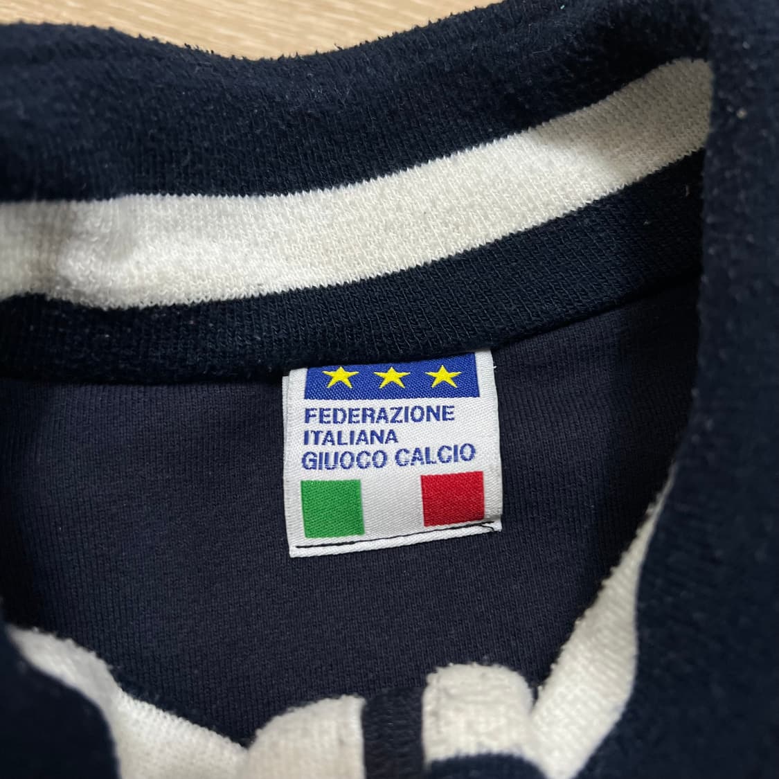 유벤투스 축구팀 로고 프린팅 코튼 져지 트랙탑 자켓 [네이비] L/100 상품이미지6