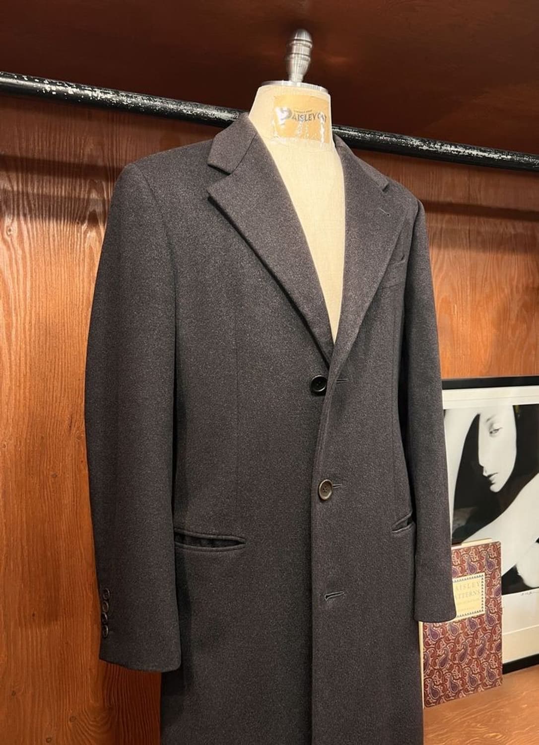 아르마니 꼴레지오니 캐시미어 코트 상품이미지3