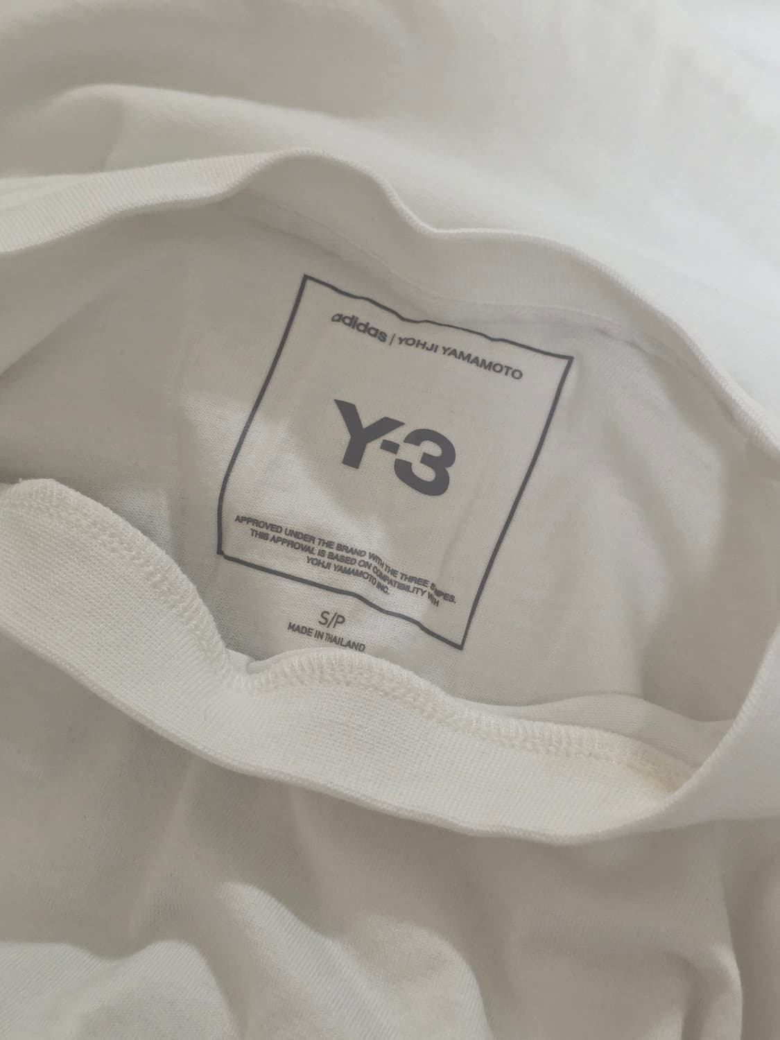 Y-3 롱슬리브 티셔츠(white) 상품이미지3