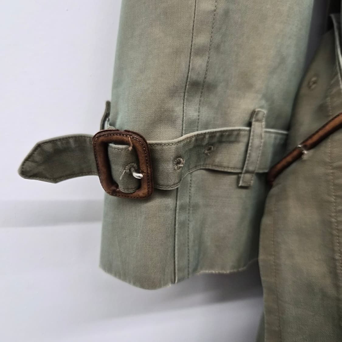 버버리 트렌치 코트 카키색 남녀공용 M 상품이미지2