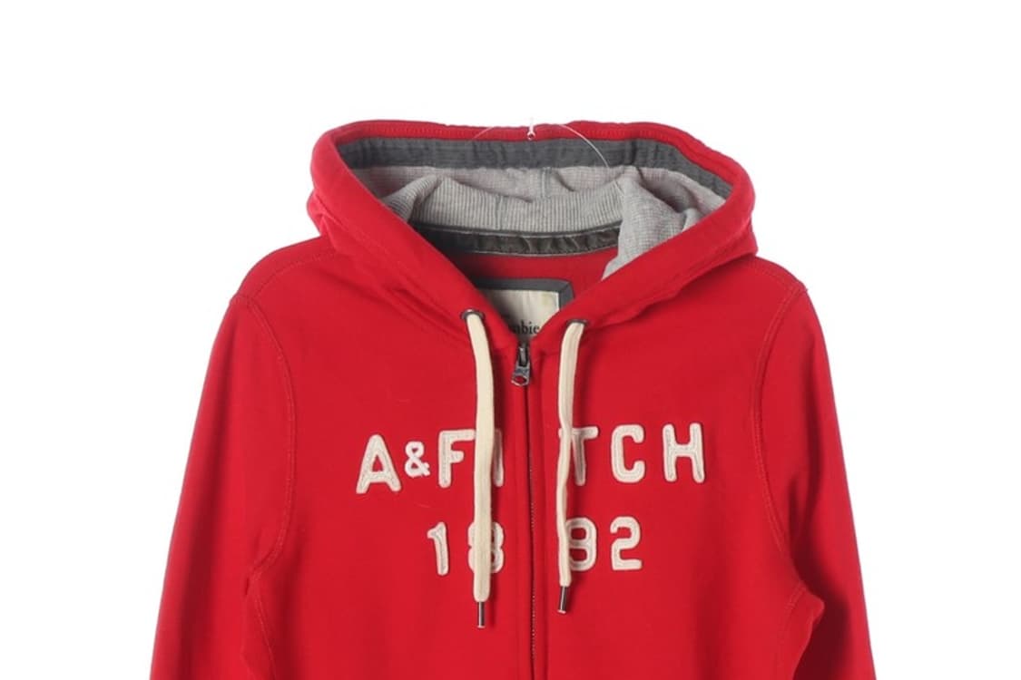 아베크롬비 앤 피치 빅로고 슬림핏 후드 집업 M 상품이미지3