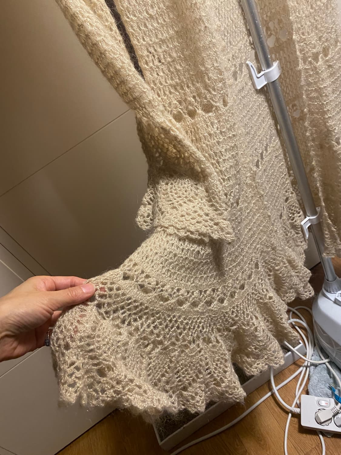 EGOIST 레이스 롱 가디건 FREE 상품이미지5