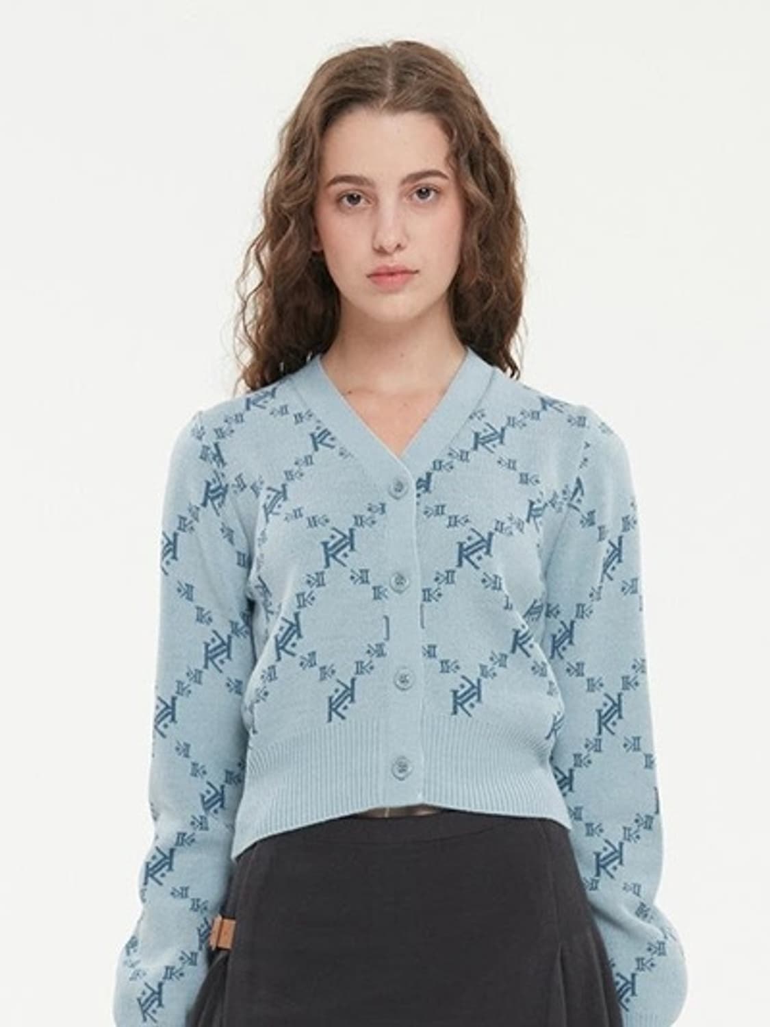 키르시 쟈가드 니트 가디건  상품이미지1