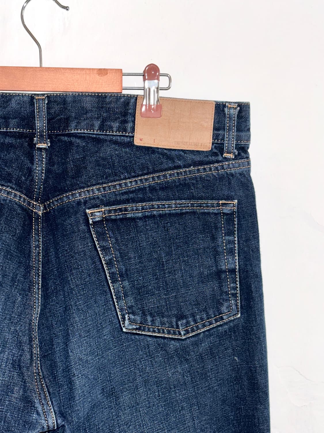 UNIFORM BRIDGE & CO. 인디고 데님 팬츠 상품이미지4