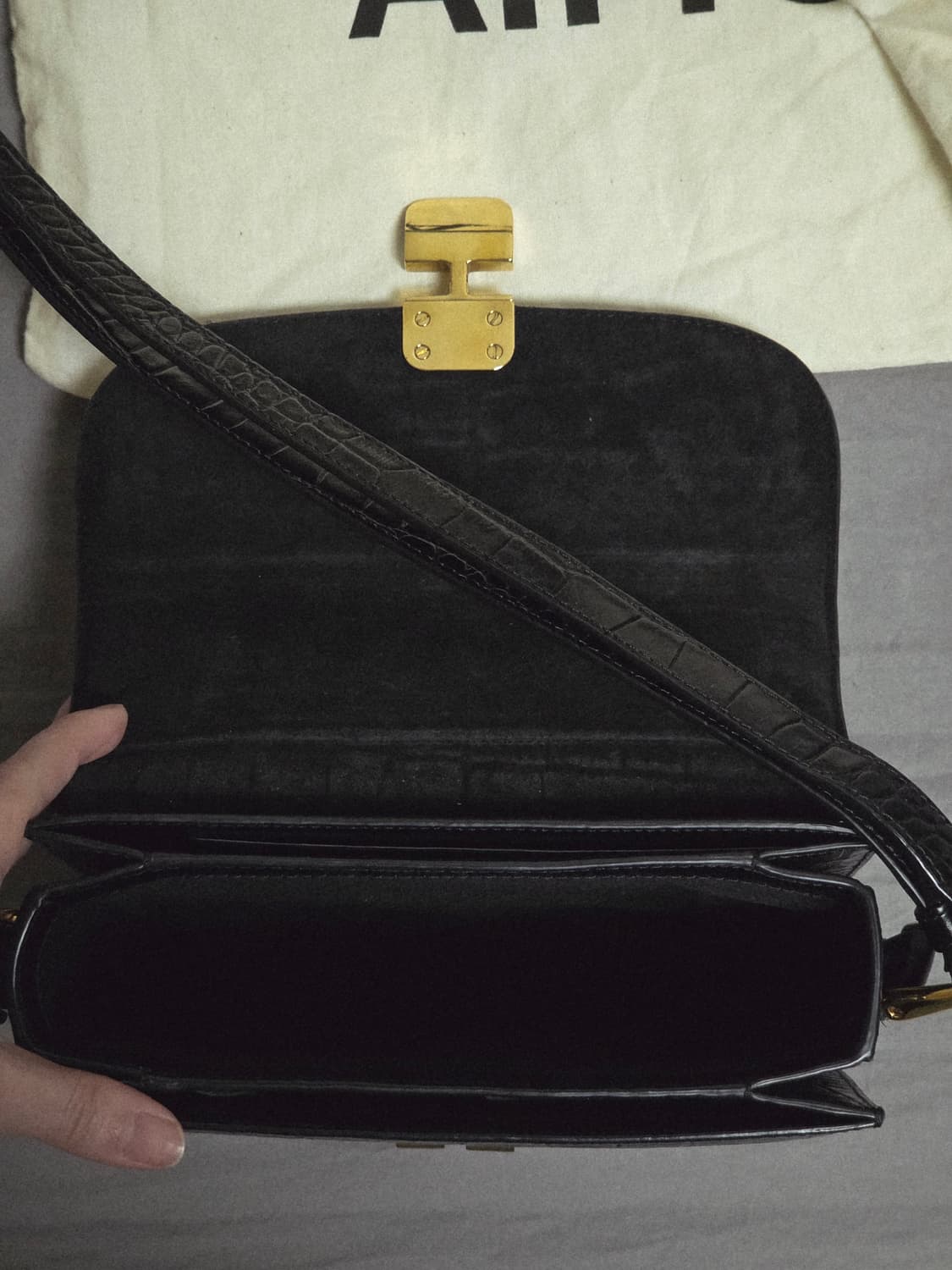 아페쎄 그레이스백 크록 블랙 느와르 상품이미지10