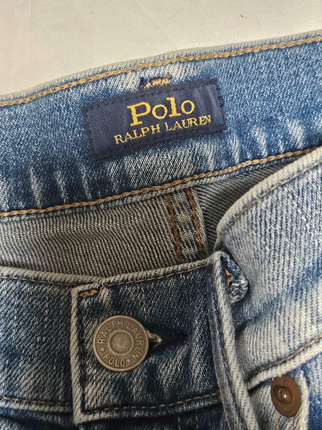 폴로 랄프로렌 워싱 데님 팬츠 여성 27 상품이미지5