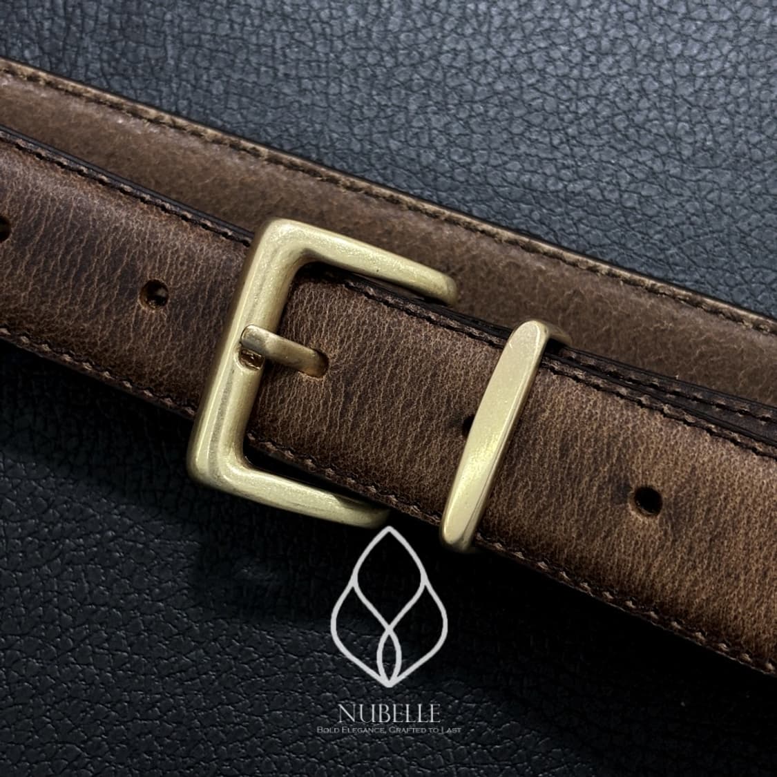 🌗 Vintage leather belt / 이태리 빈티지 가죽 벨트 상품이미지3