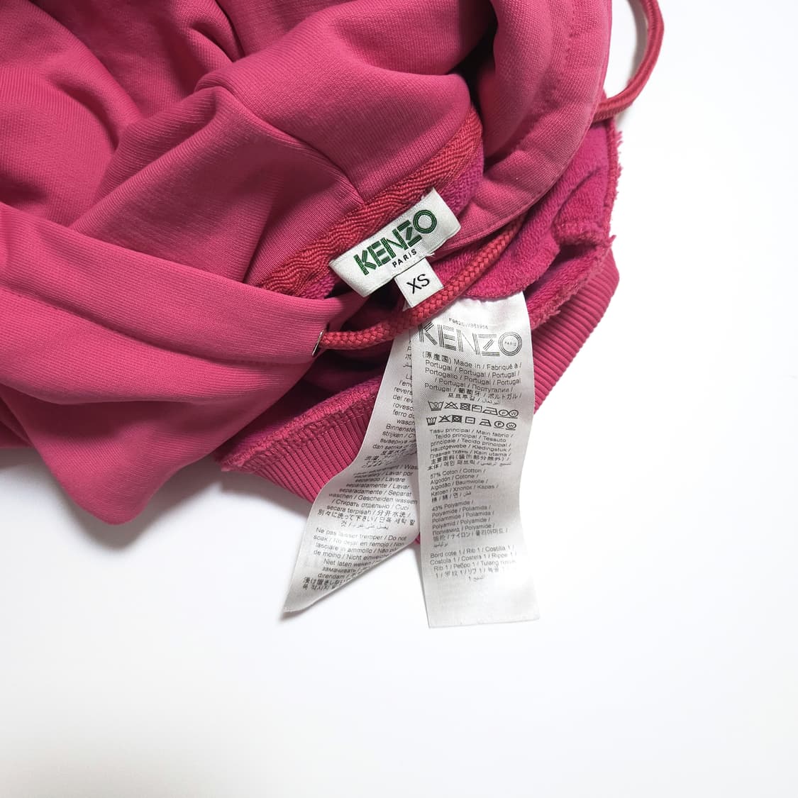 겐조 KENZO 파리스 우먼 후드 티셔츠 핑크 상품이미지6